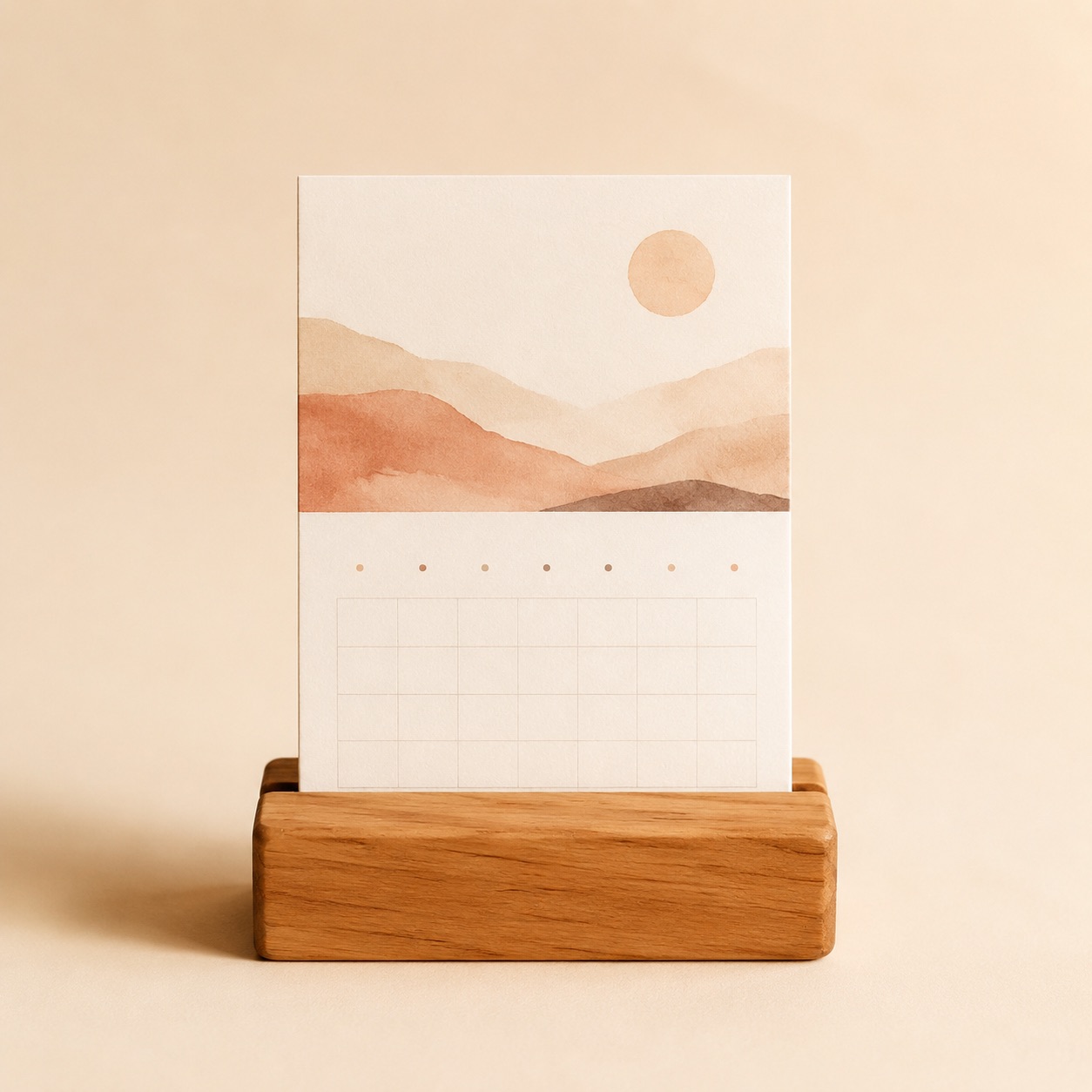 Desktop Calendar Frame
